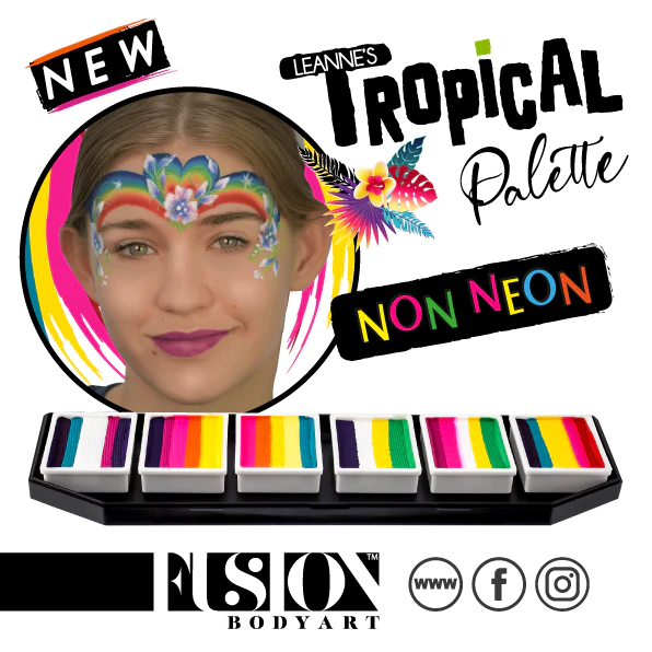 Leanne's Tropical Collection Palette