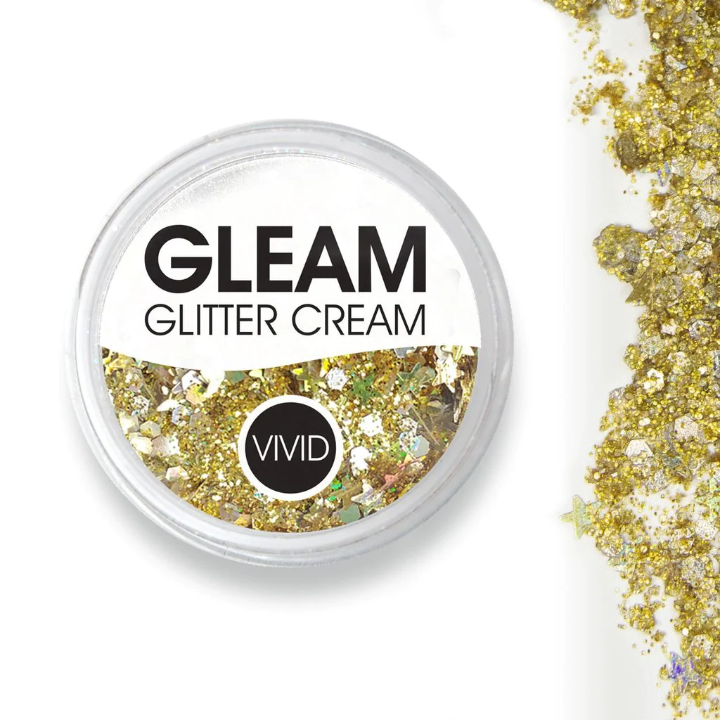 Vivid Glitter Cream Gold Dust 10g