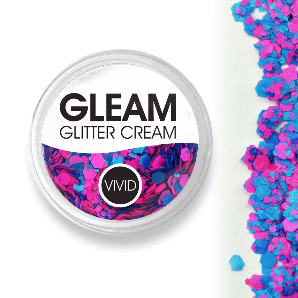 Vivid Glitter Cream Gum Nebula UV 10g