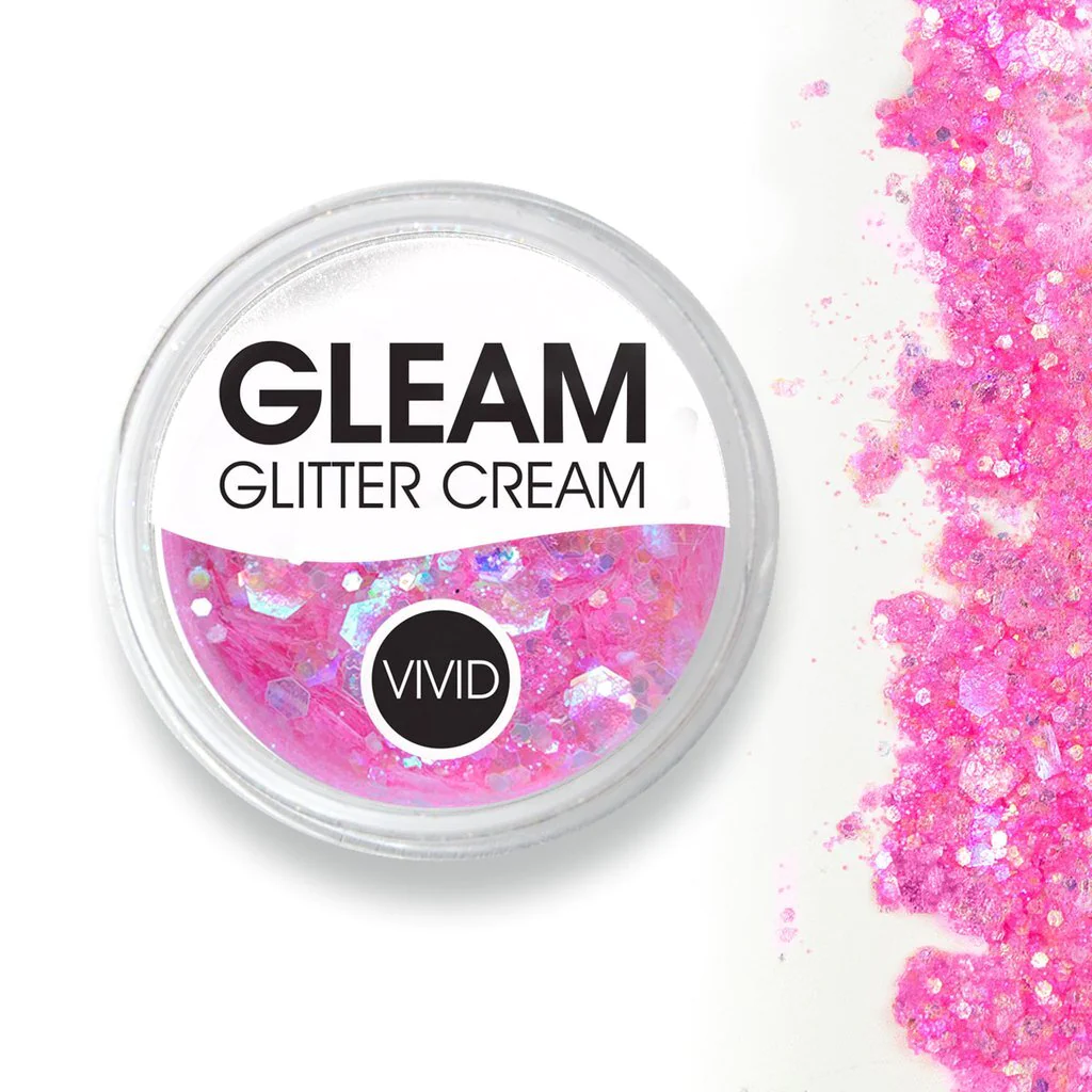 Vivid Glitter Cream Princess Pink  10g
