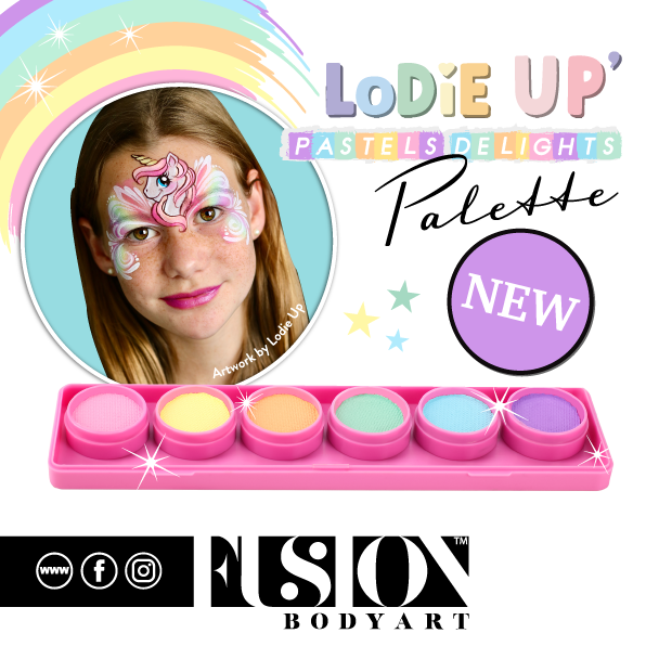 Fusion Elodie's Pastel Delights Palette 25g