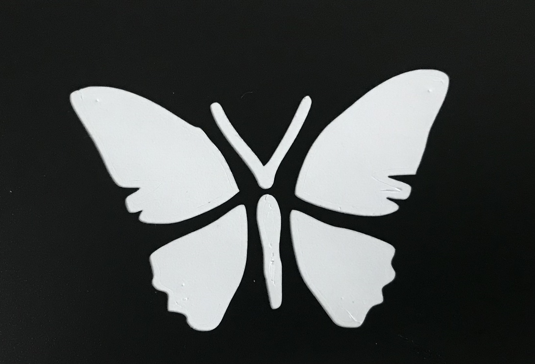 Motýl - tetovací šablonka