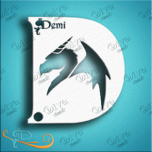 Demi Dragon D301 Diva Stencil