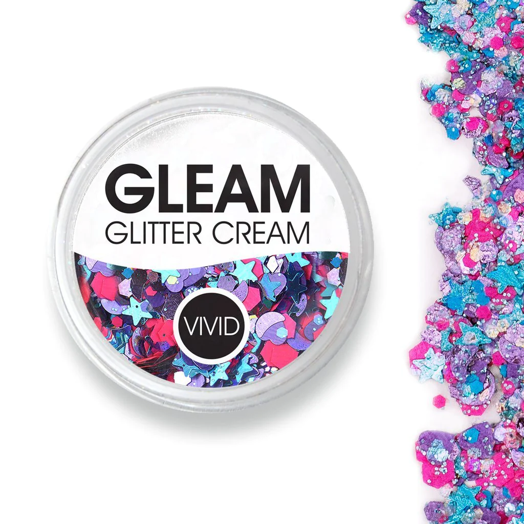 Blazin Unicorn 30g -Vivid Glitter Cream 