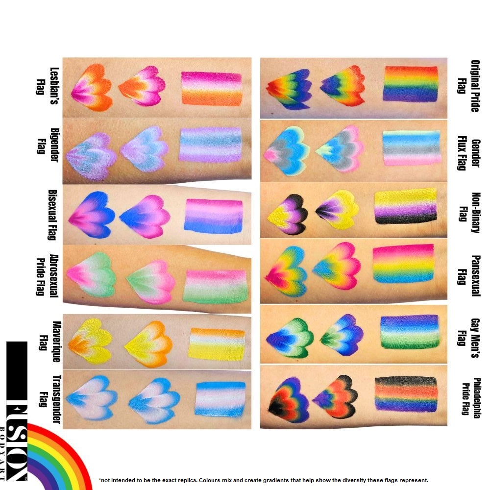 Fusion Pride palette