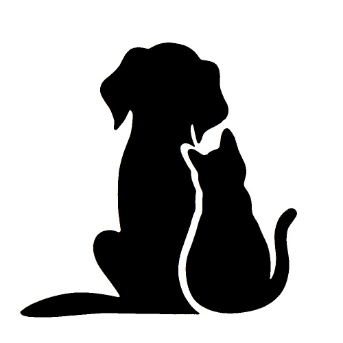 Dog & Cat - tetovací šablonka