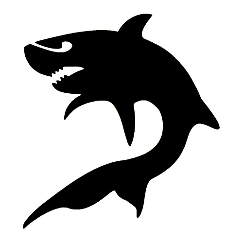 Shark - tetovací šablonka