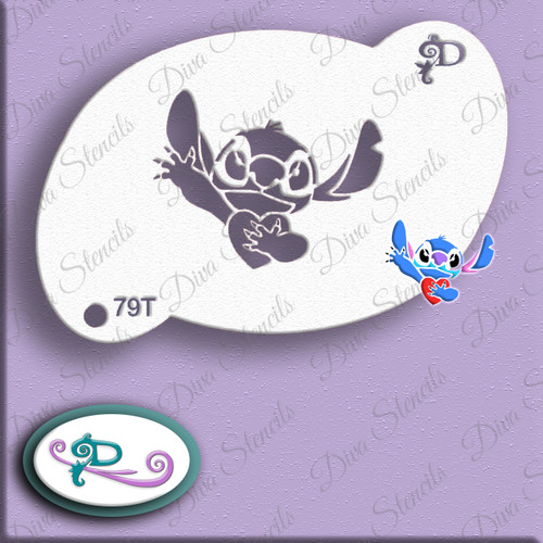 Stitch Heart Diva Stencil