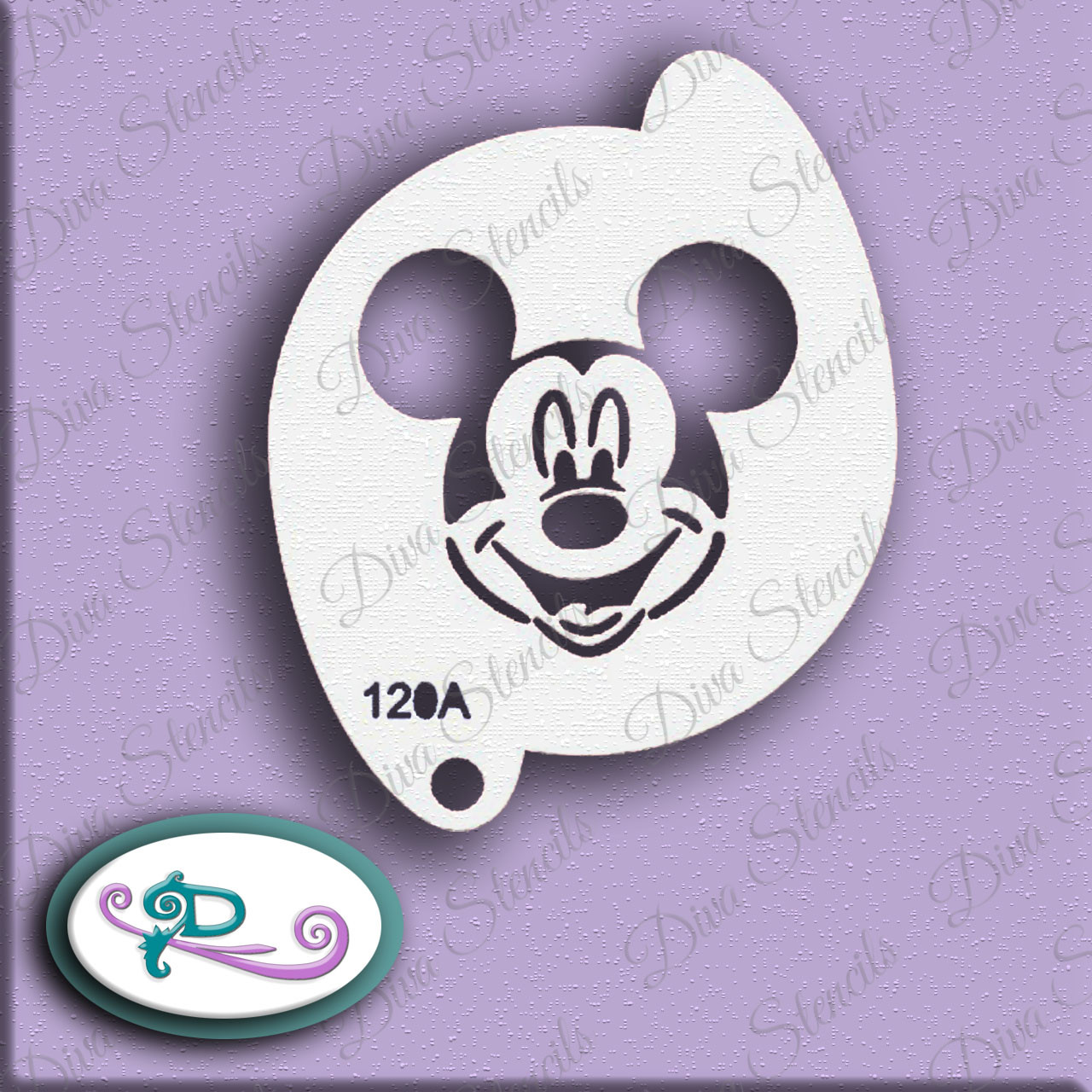 Mickey Diva Stencil