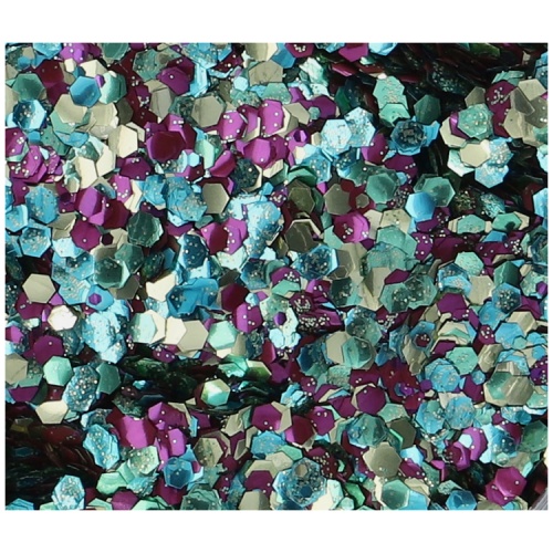 RAINFOREST Biodegradable Chunky Glitter mix 6 ml