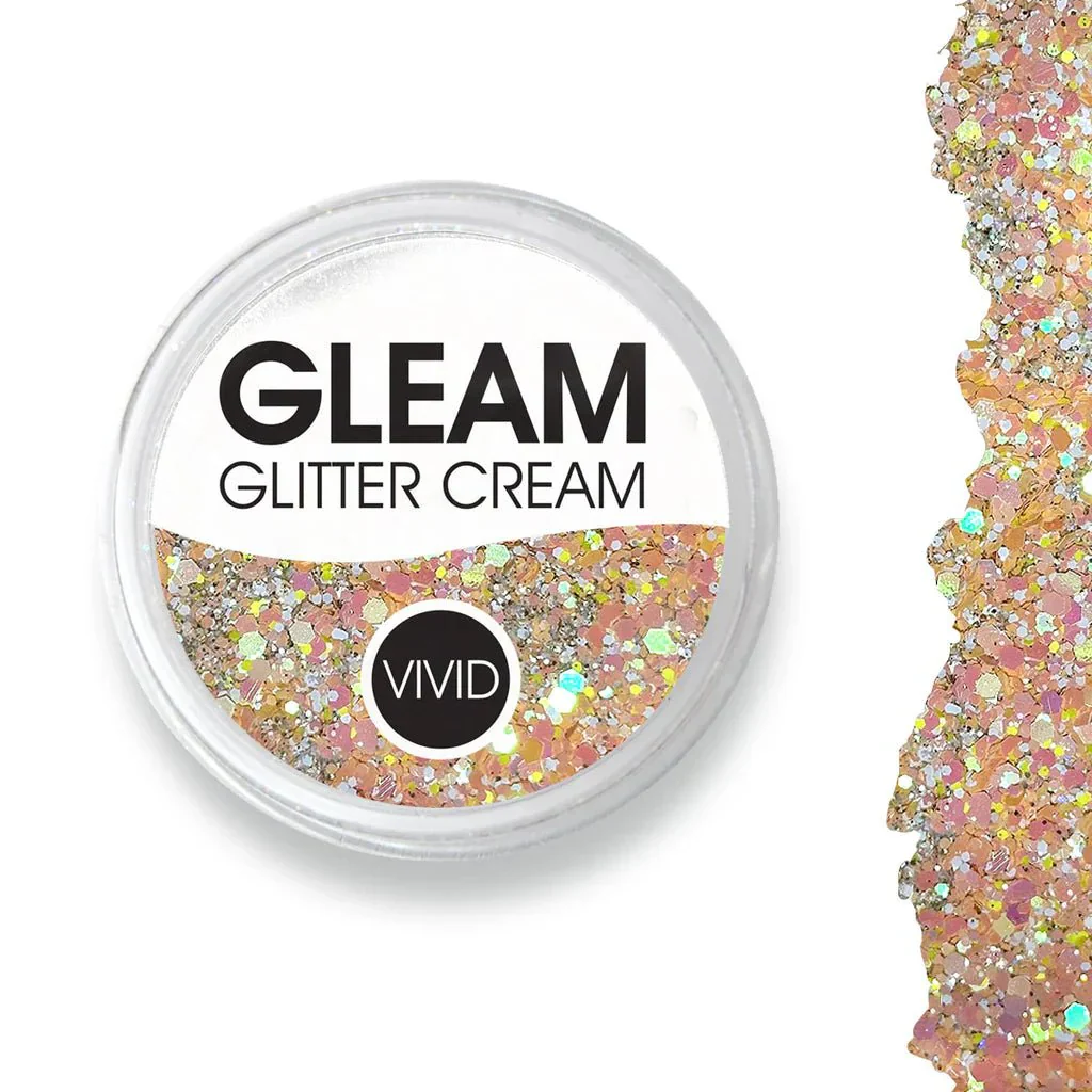 Peach Fuzz 10g -Vivid Glitter Cream 