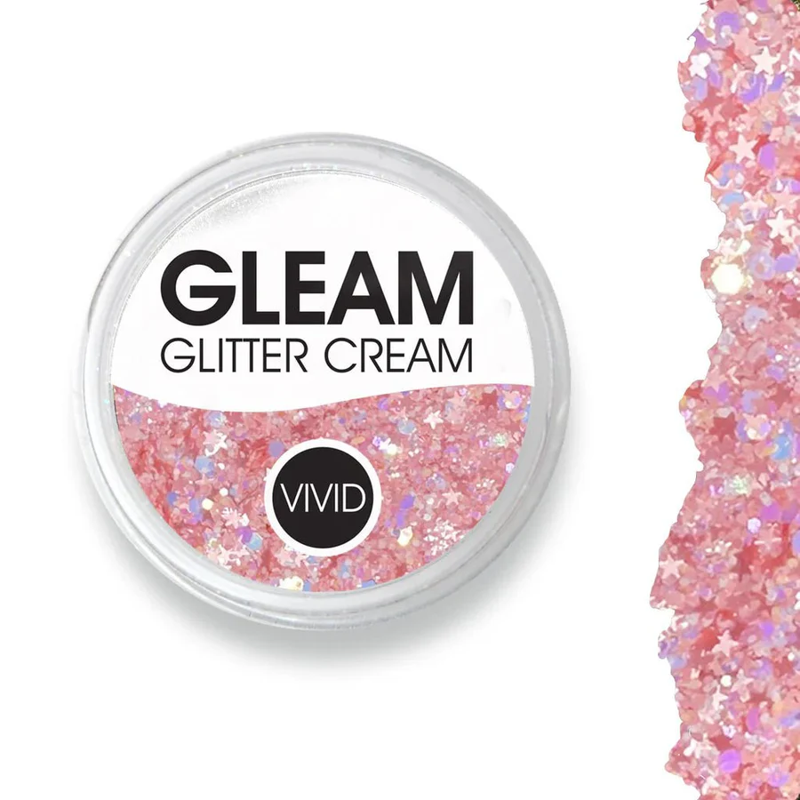 Baby Rose 10g -Vivid Glitter Cream 
