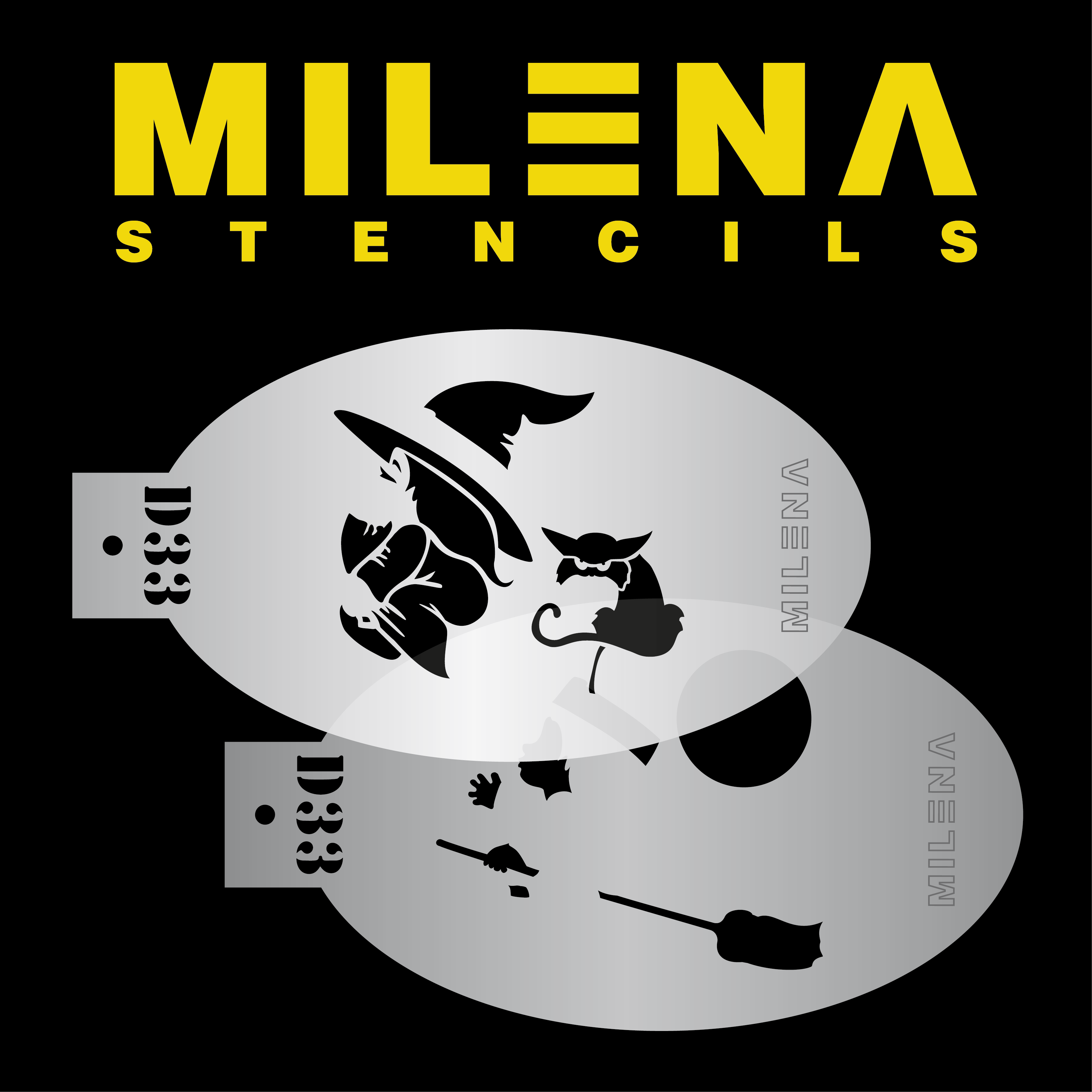 Milena Witch D33 dvoufázová šablona