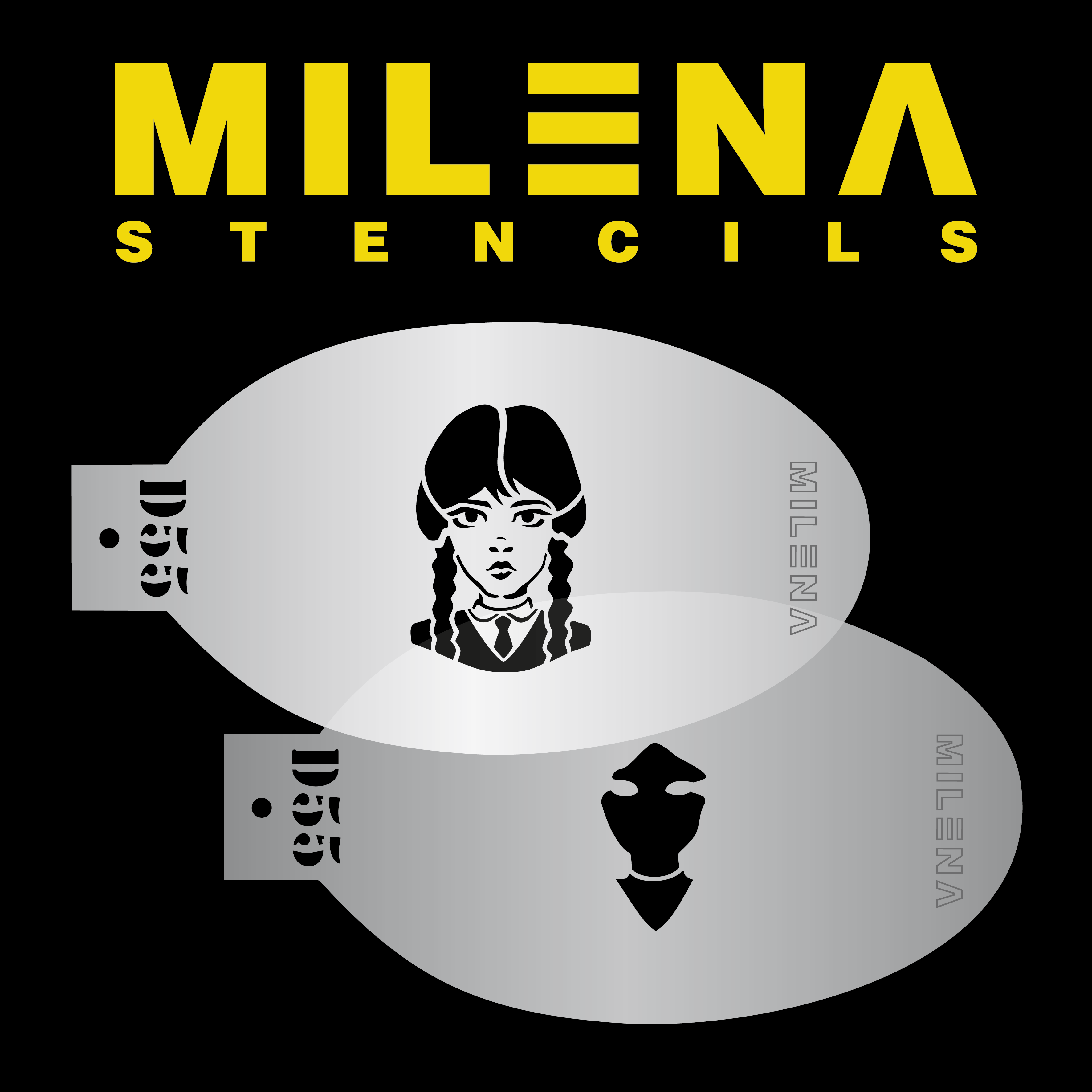 Milena Wednesday D55 dvoufázová šablona