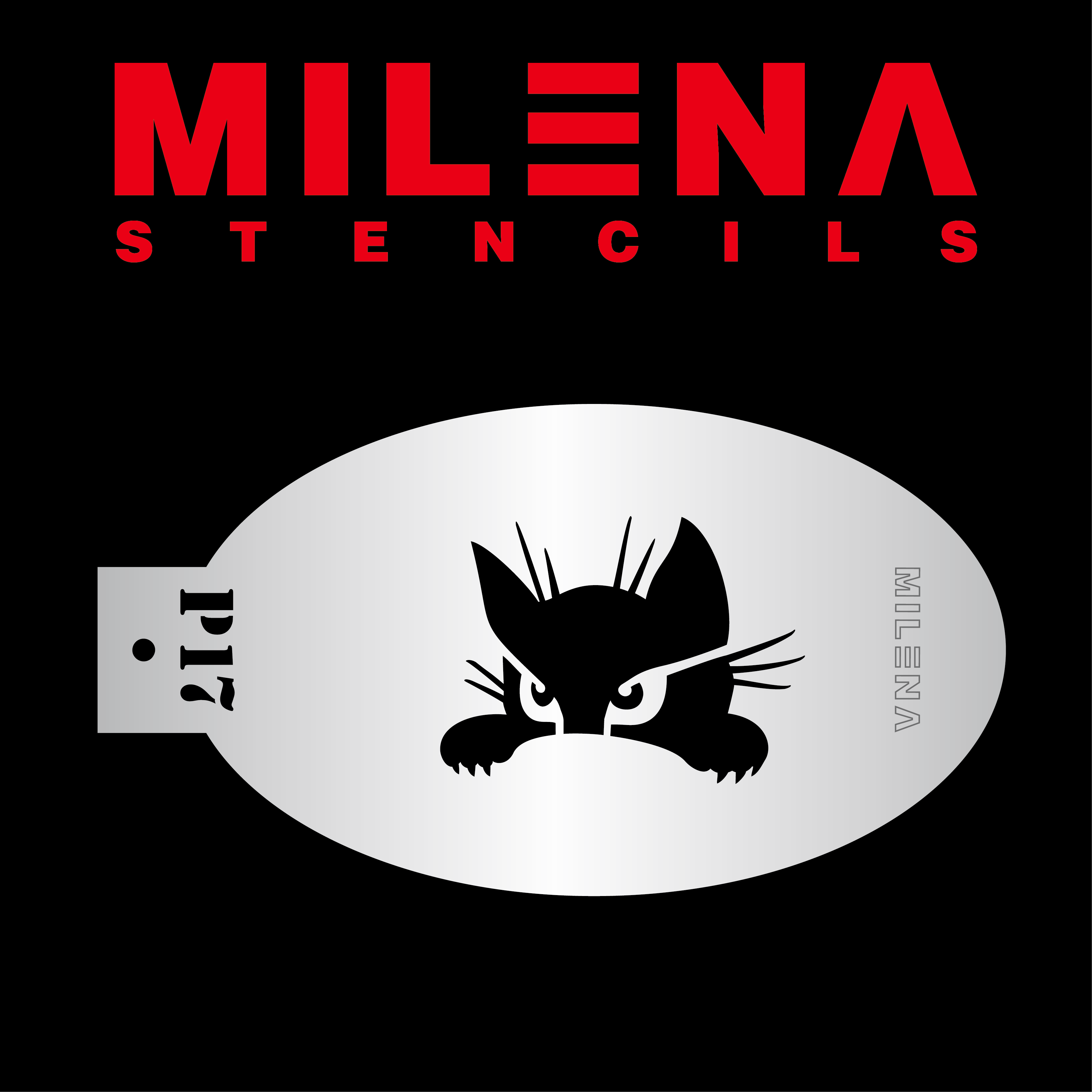 Milena Cat P17 šablona