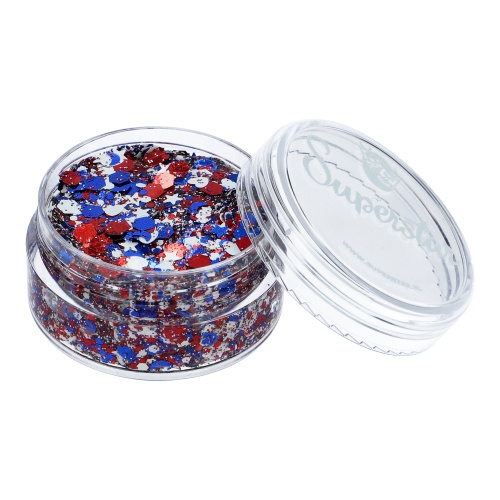 Red, White & Blue 10g - Superstar Glitter Cream
