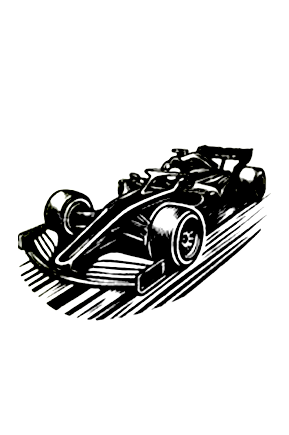 Formule 1 - Samolepící tetování vel. S