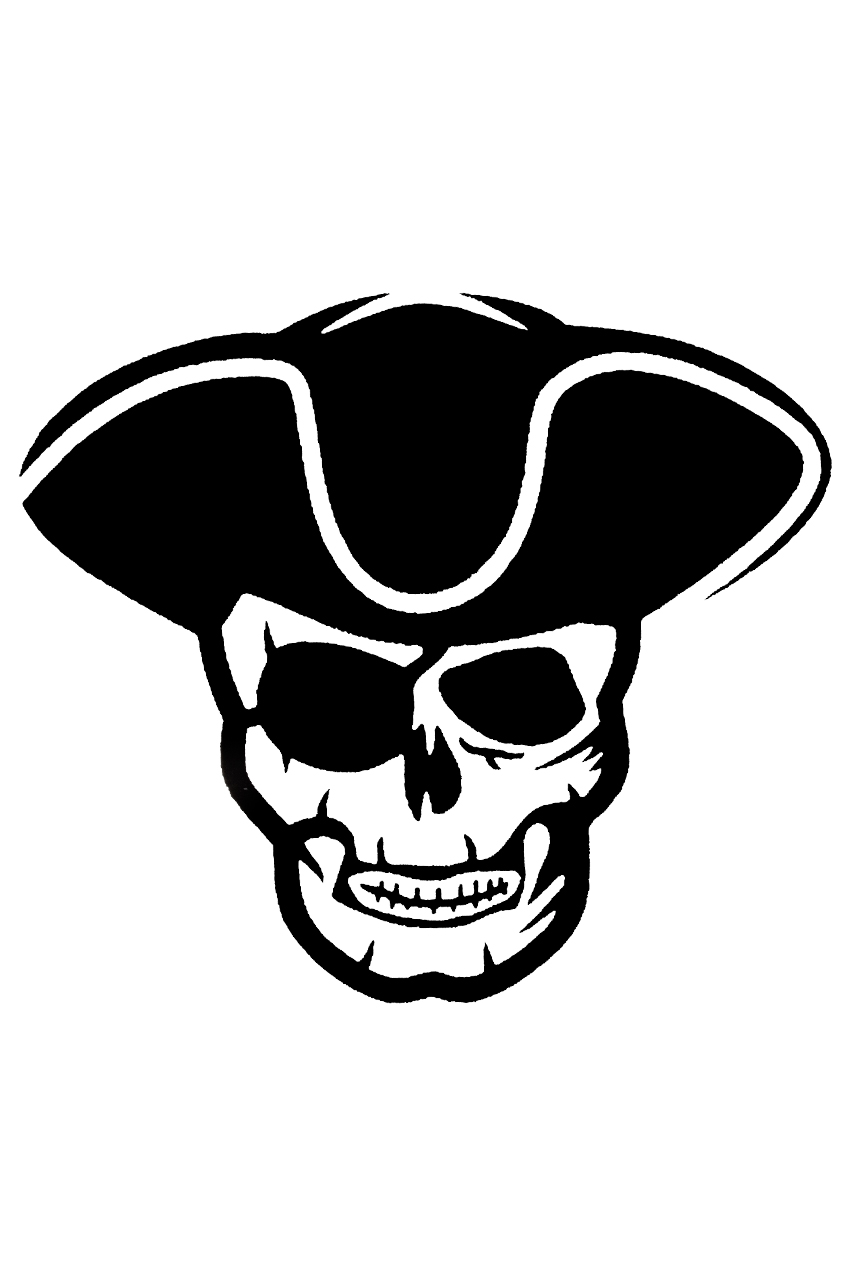Pirát - Samolepící tetování vel. S