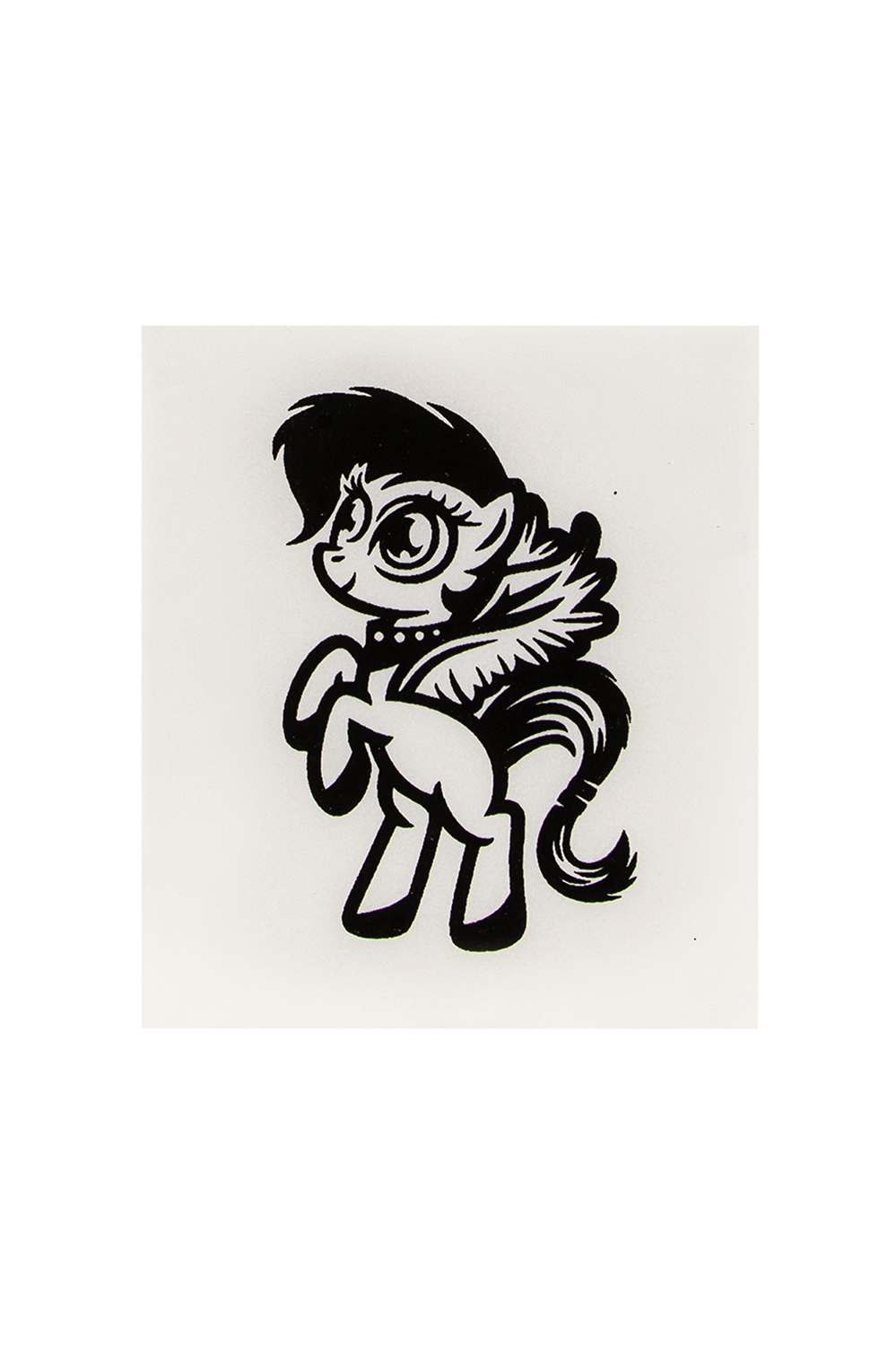 Pony s křídly - Samolepící tetování vel. S