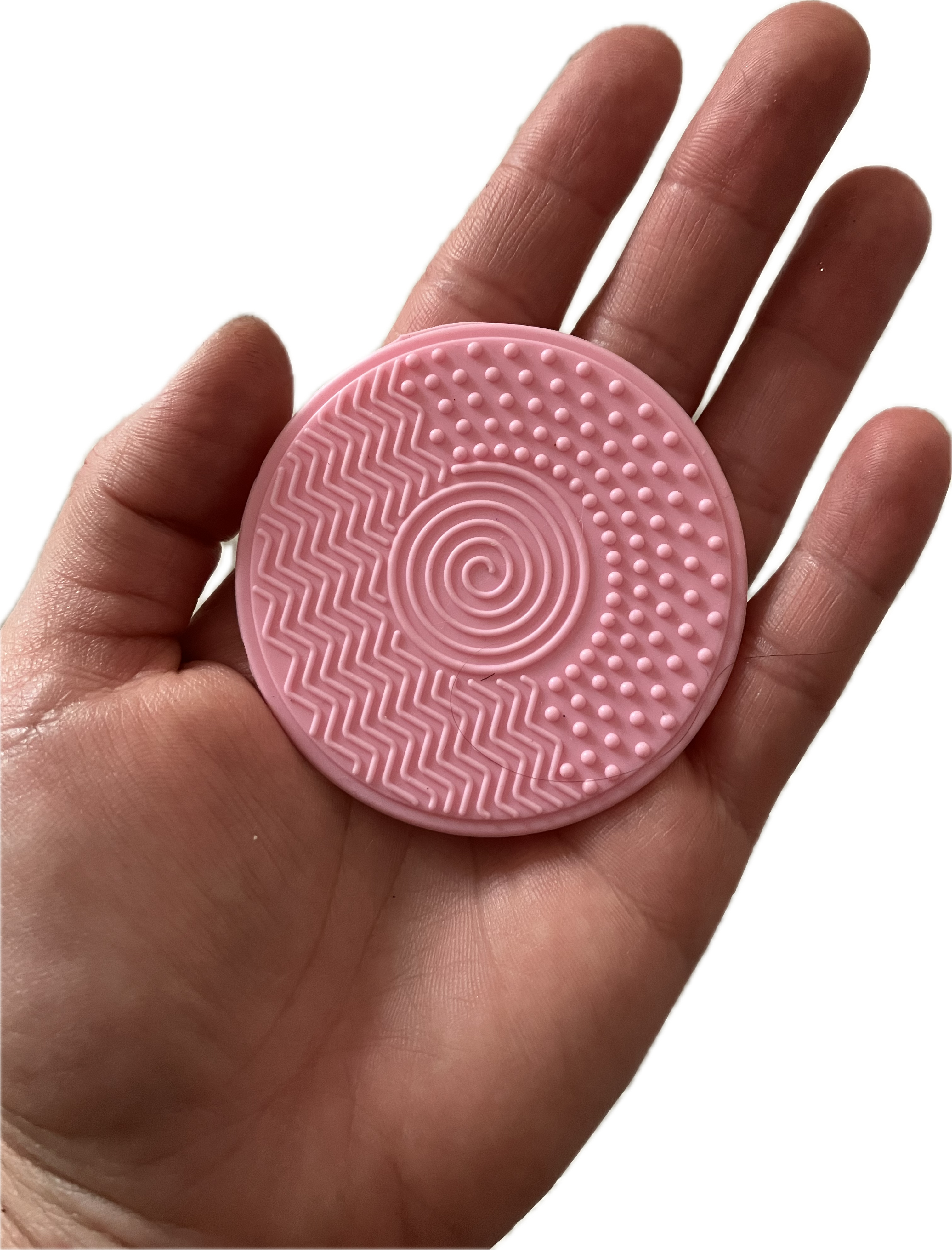 Silikonová mini podložka na čištění štětců 