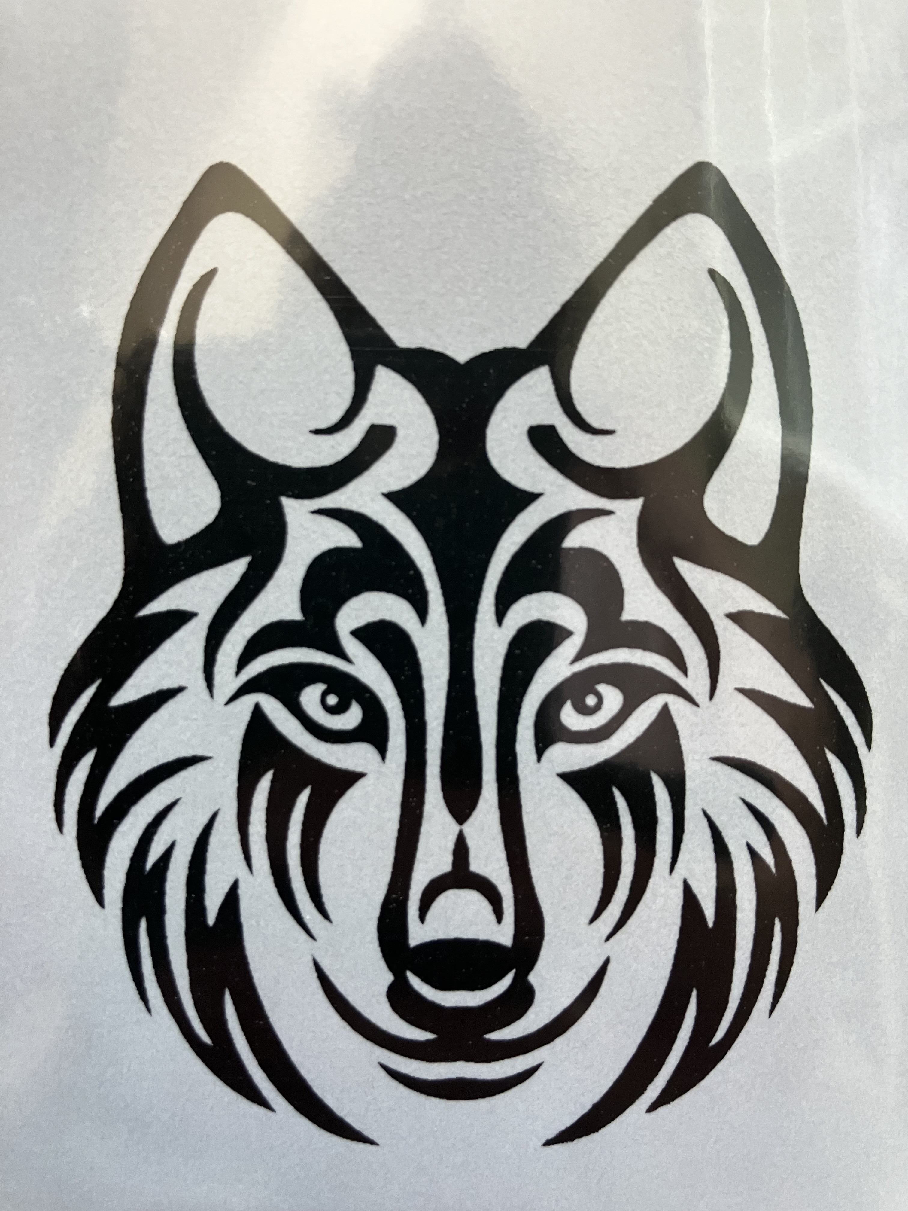 Husky - Samolepící tetování vel. S