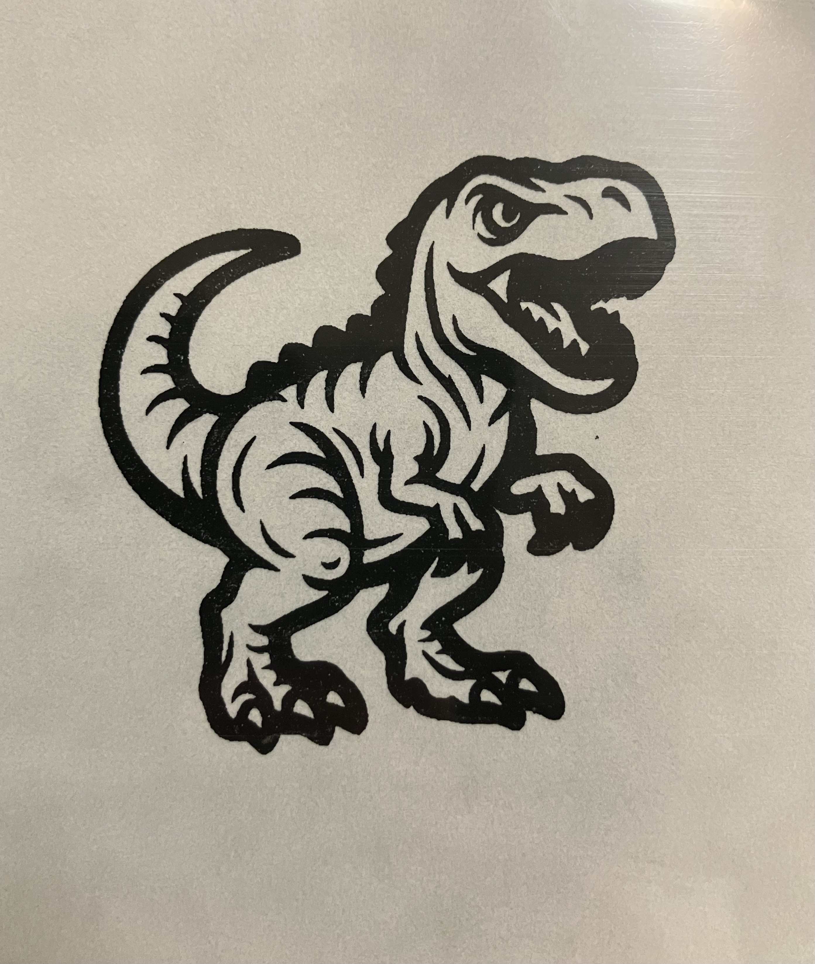 Dinosaurus - Samolepící tetování vel. S