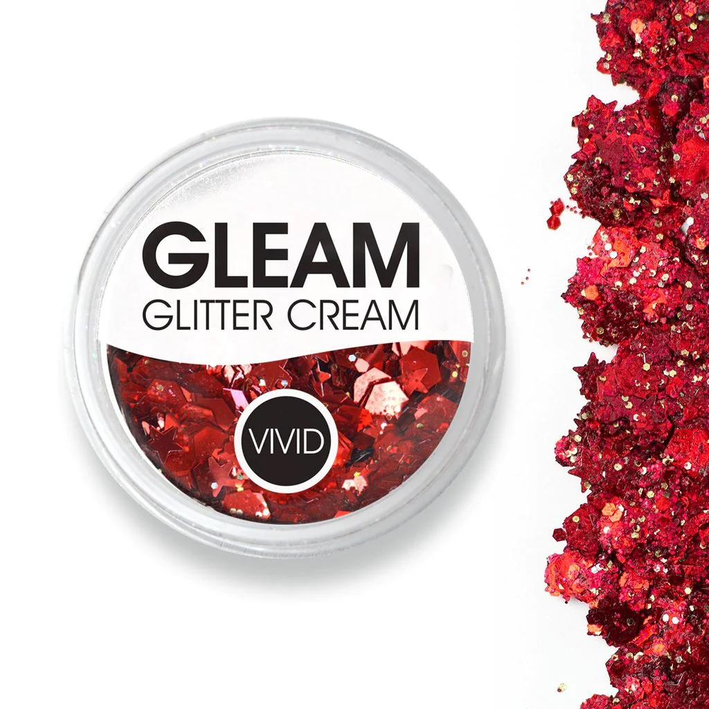 Cardinal 10g -Vivid Glitter Cream 